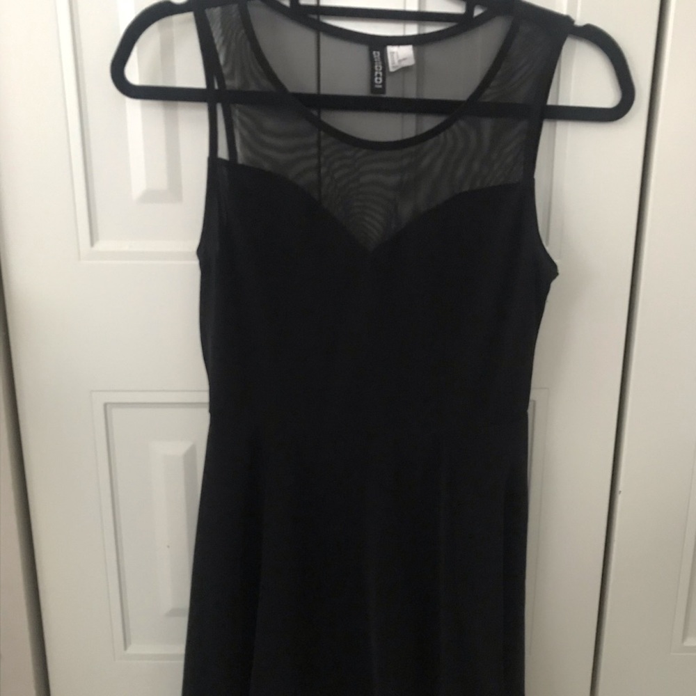 Mesh Skater Dress